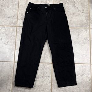 Men's Black Levi’s silver tags